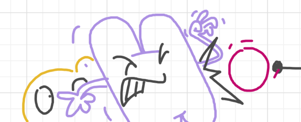 A panel from I've Been Everywhere, Man, episode nine of the Board Boards object show by Furretwalk/WalkingFurret.